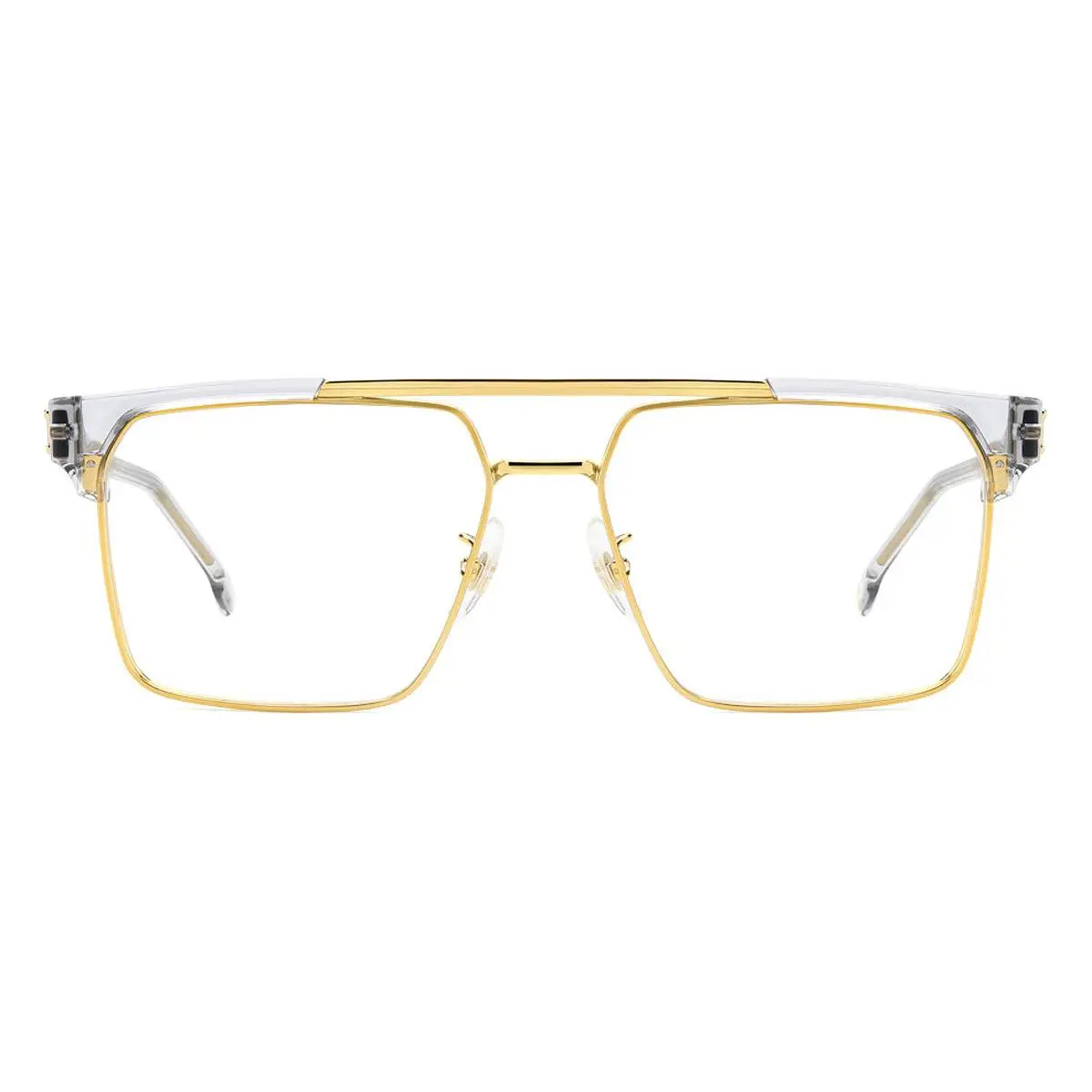 Carrera 1140 Eyeglasses Male Gold Gray 56mm
