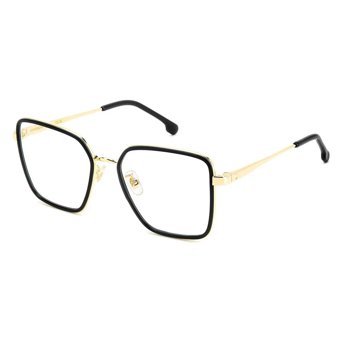 Carrera 3050 Eyeglasses Female Black White 54mm