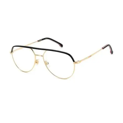 Carrera 311 0W97 00 GD Strpbk Gold Black Round Unisex Eyeglasses