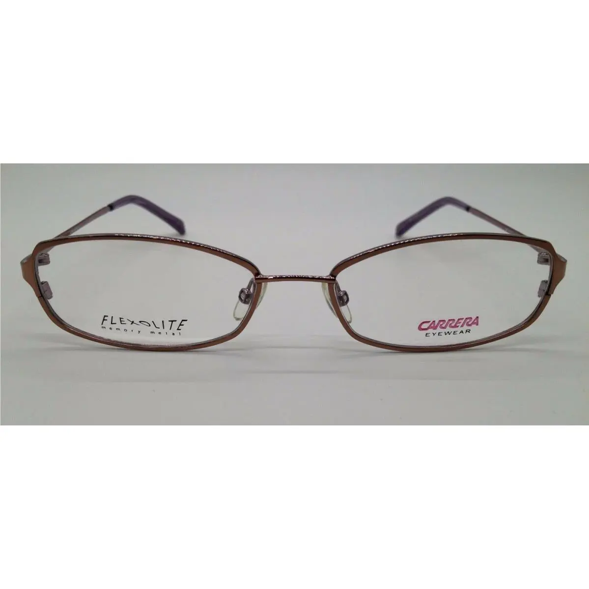 Carrera CA 701 Brown 0CZ5 Flexolite Metal Eyeglasses Frame 52-17-135 RX