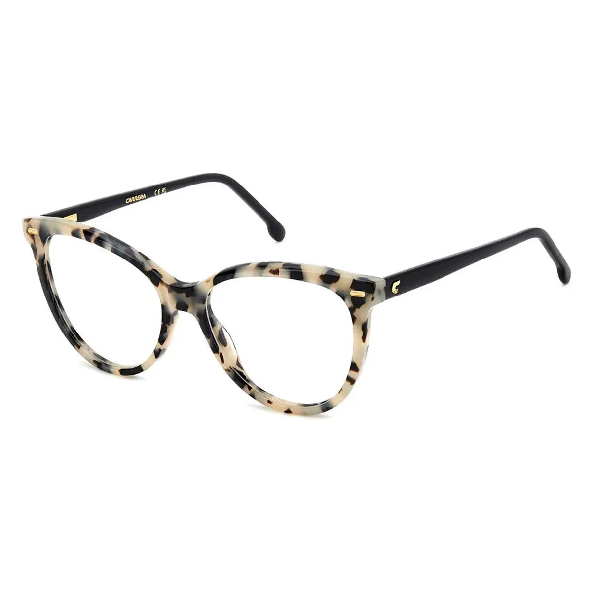 Carrera 3048 Eyeglasses Female White Havana 54mm