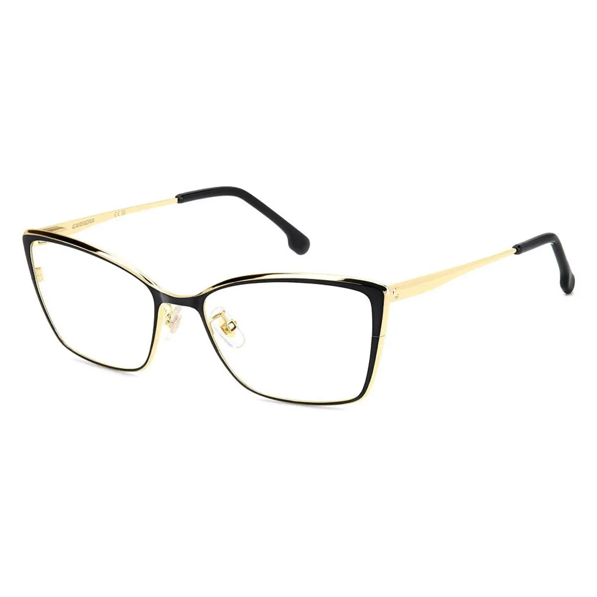 Carrera 3047 Eyeglasses Female Black Gold 54mm