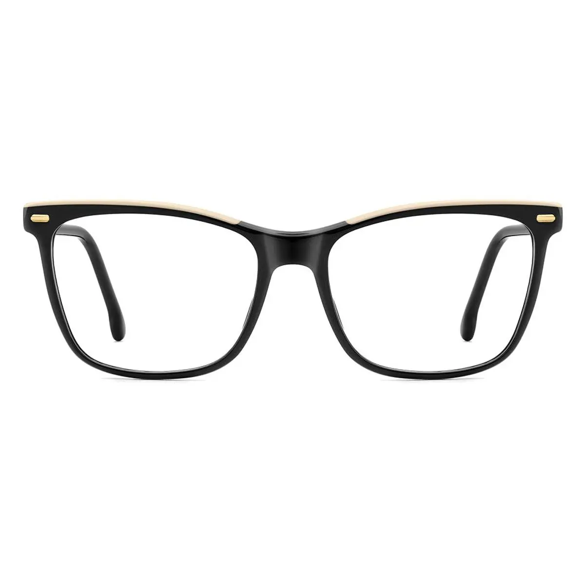 Carrera 3060 Eyeglasses Female Black Beige 54mm