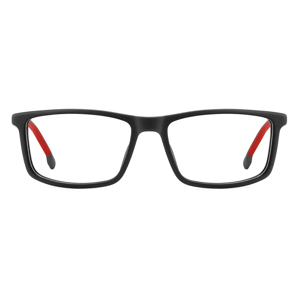 Carrera 8912 Eyeglasses Male Matte Black Red 56mm