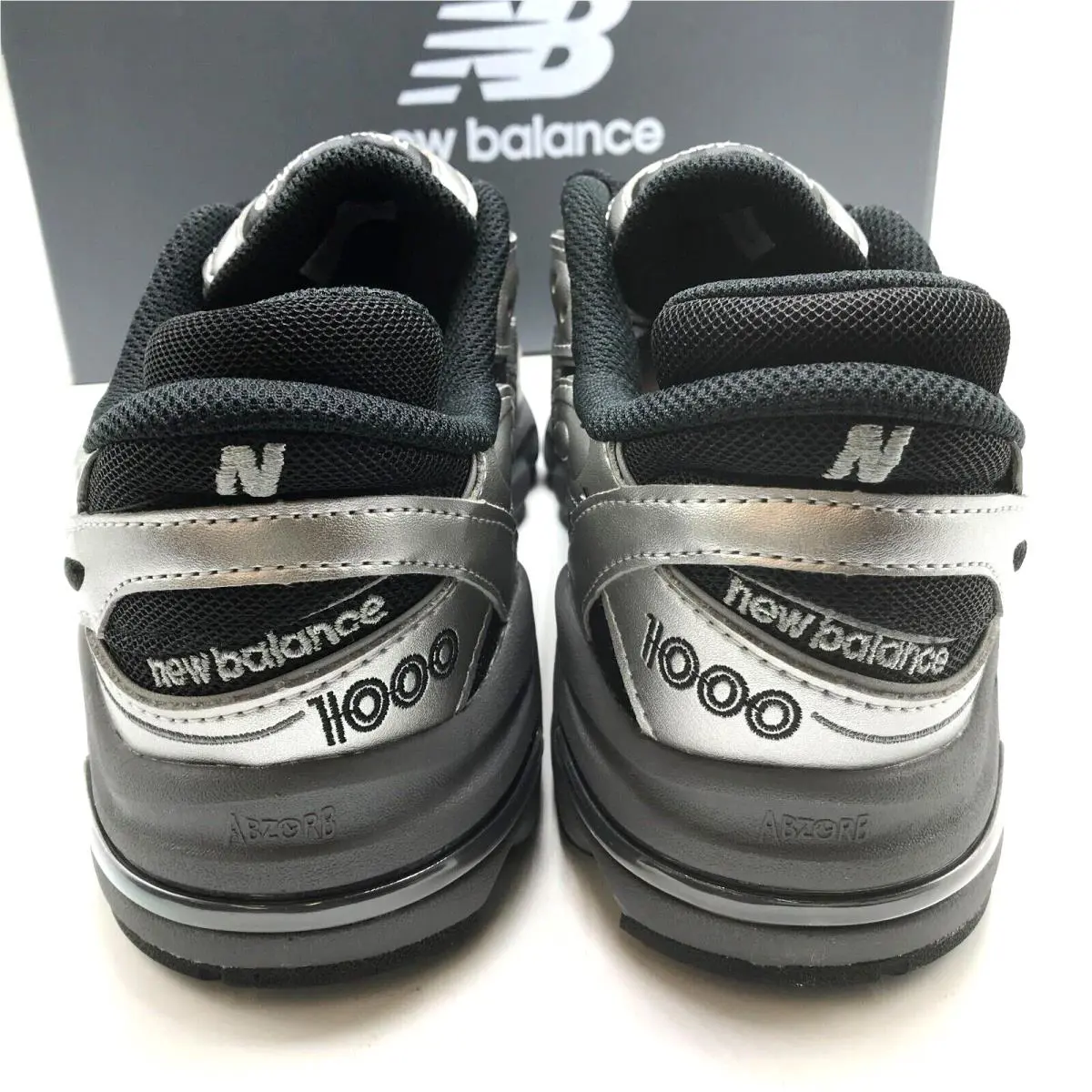 New Balance shoes - New Balance 1000 - M1000EGR - Black/Silver Metallic 10