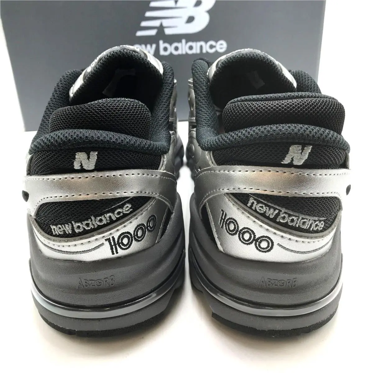 New Balance shoes - New Balance 1000 - M1000EGR - Black/Silver Metallic 10