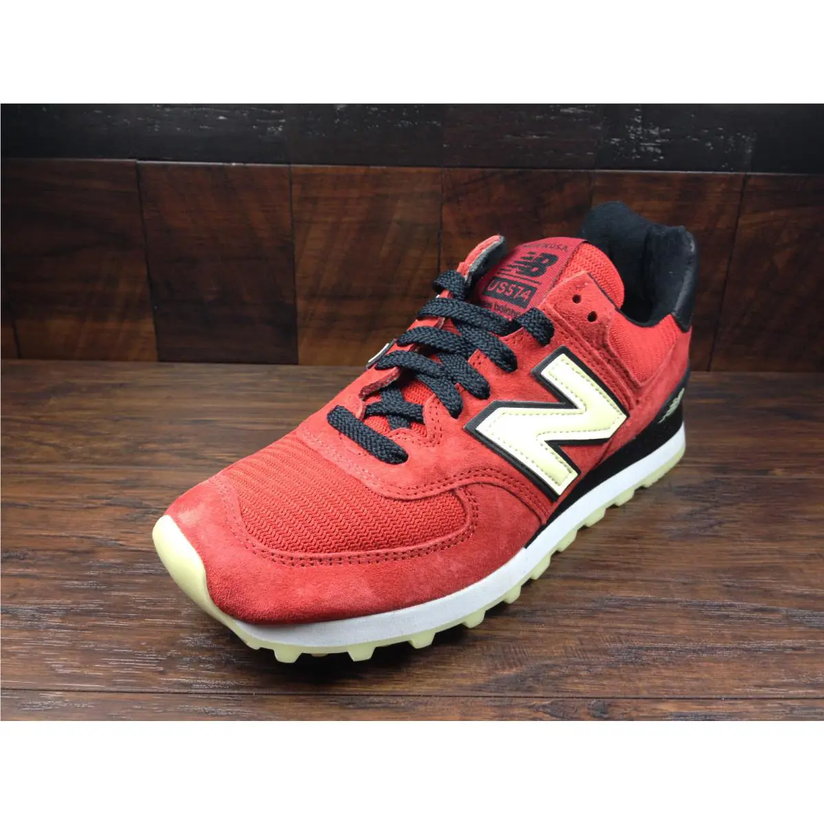 New Balance shoes - New Balance 574 - US574SL - Red / Black, Main: Red / Black 0