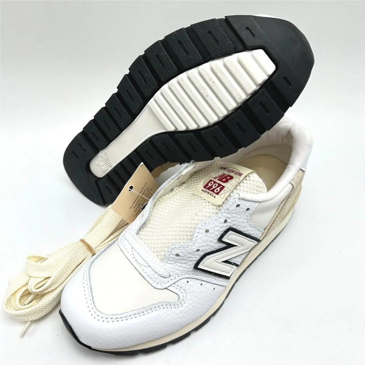 New Balance shoes - New Balance 996 - U996WG - White/Sandstone 4