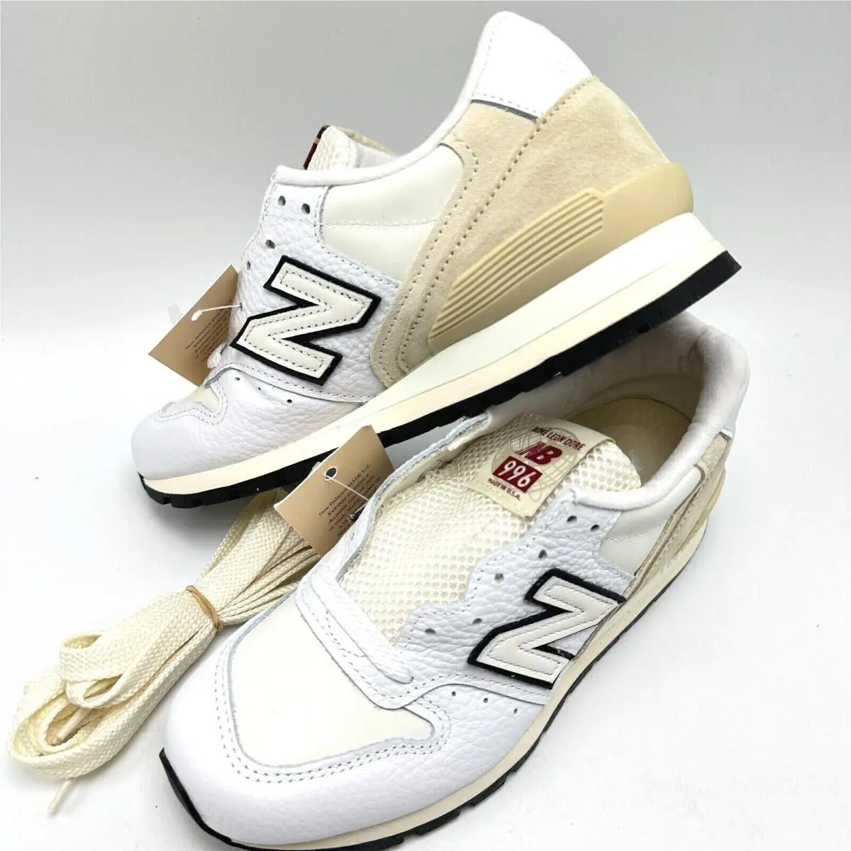New Balance shoes - New Balance 996 - U996WG - White/Sandstone 9
