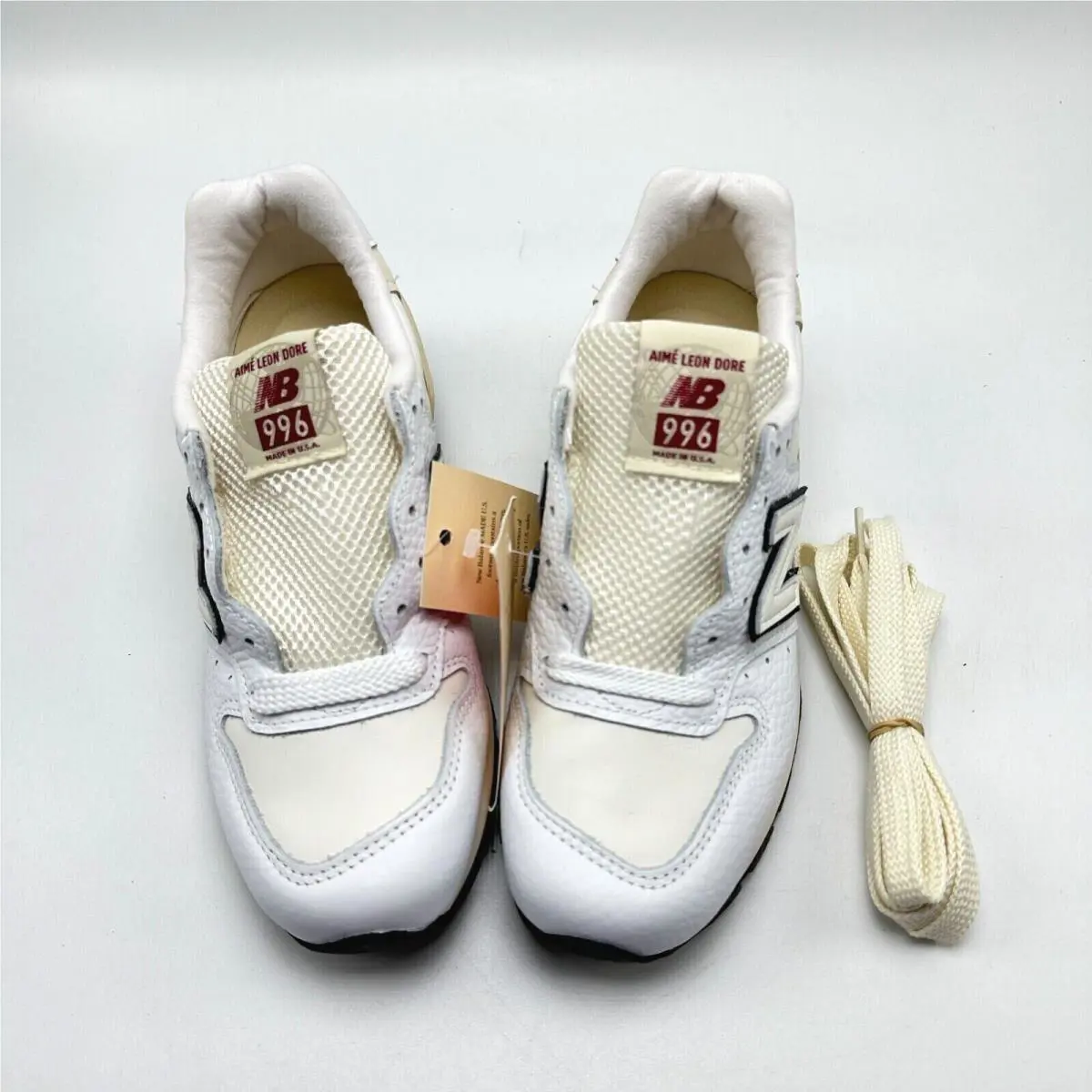 New Balance shoes - New Balance 996 - U996WG - White/Sandstone 7