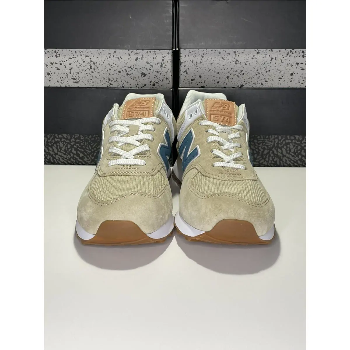 New Balance shoes - New Balance 574 - ML574TYC - Incense/Faded Mahogany 8