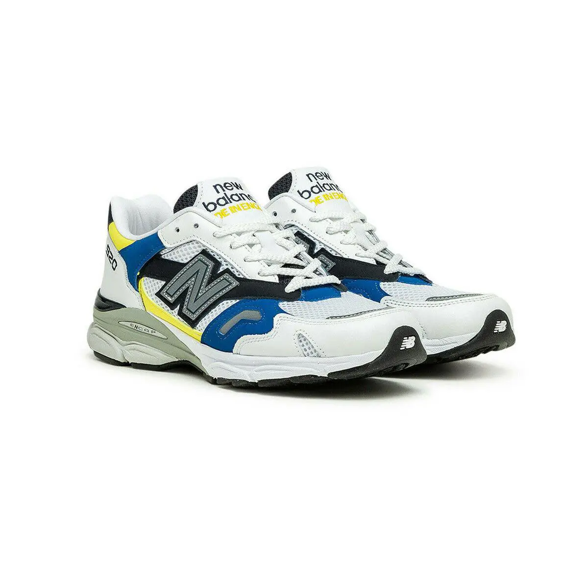 New Balance shoes  - White/Blue/Yellow 8