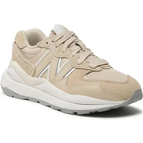 Wmns New Balance 574 Sandstone W5740STD W Beige White Casual Shoes Sneakers