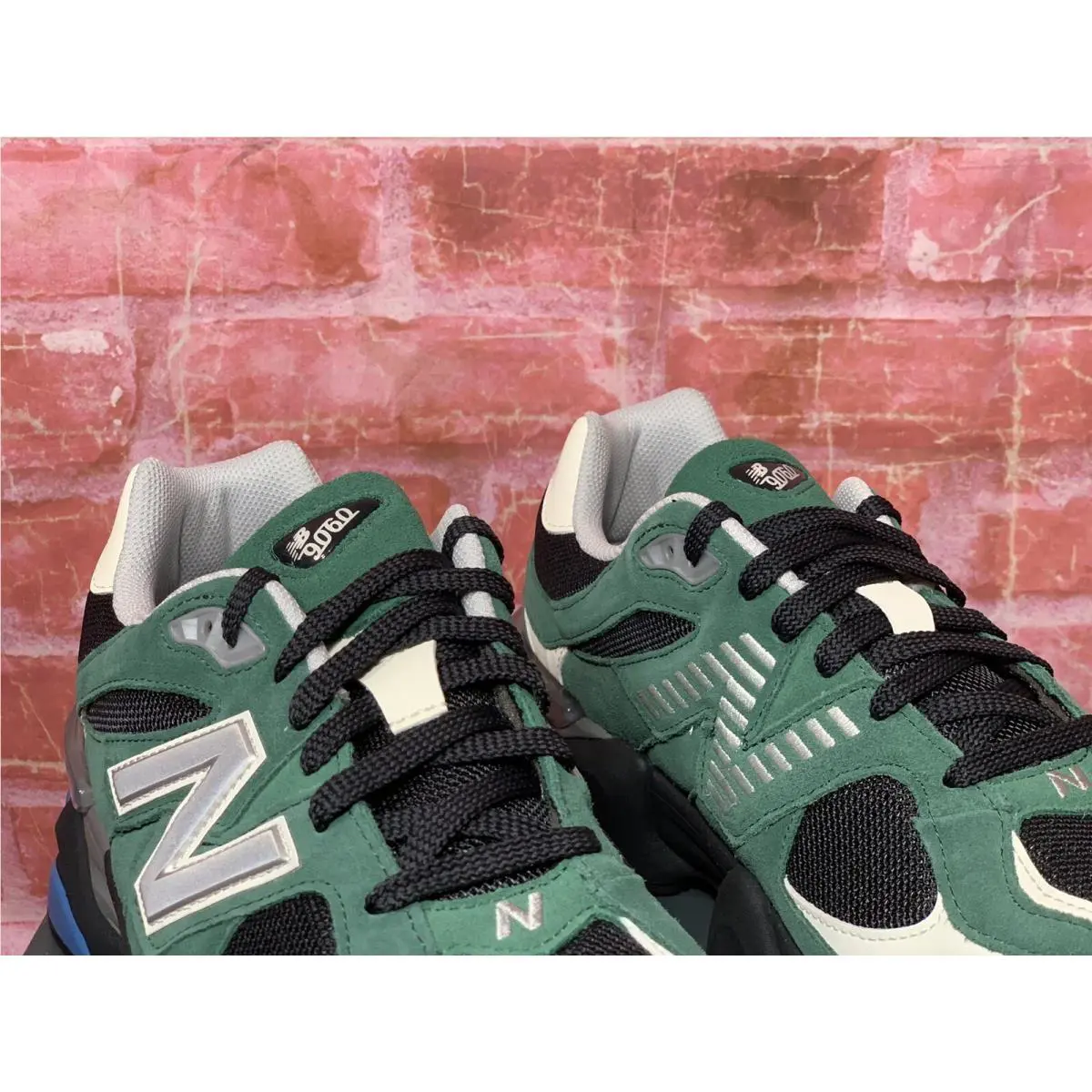 New Balance shoes - New Balance 9060 - U9060VRA - Team Forest Green/Black/Sea Salt 6