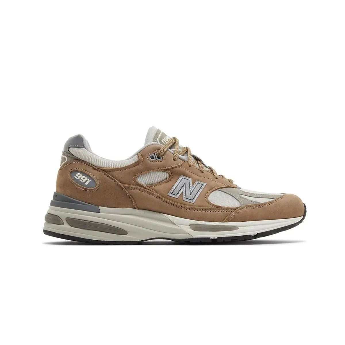 New Balance Men`s 991v2 Miuk Nostalgic Sepia U991TB2 Mocca/flint Grey SZ 5-12