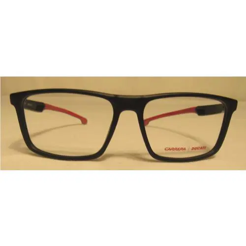 Carrera Ducati Carduc 024 0OIT Black Red Mens Eyeglasses 56 15 140 W/case Cloth