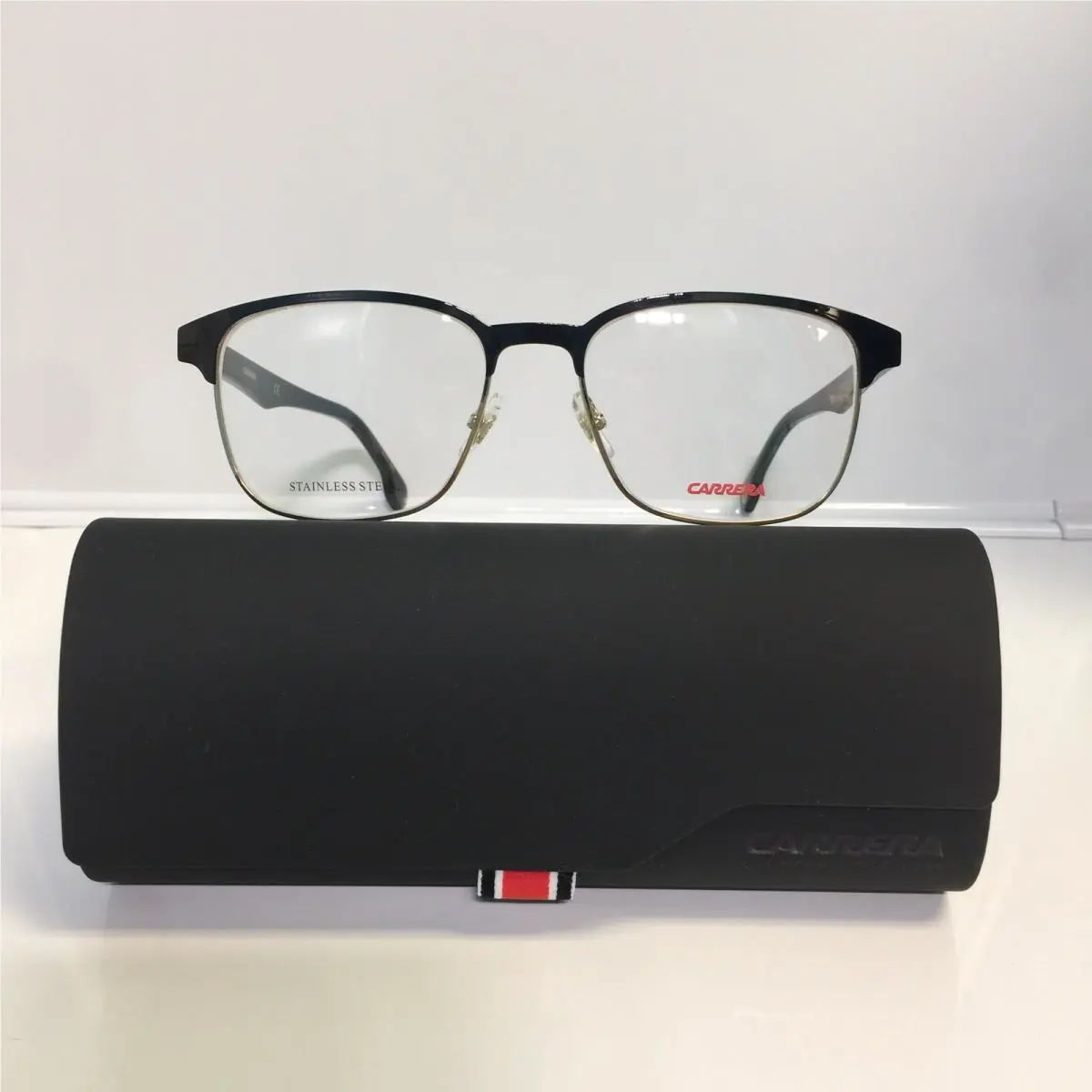 Carrera 138/V 0807 Black/gold Metal Unisex Eyeglasses 54mm