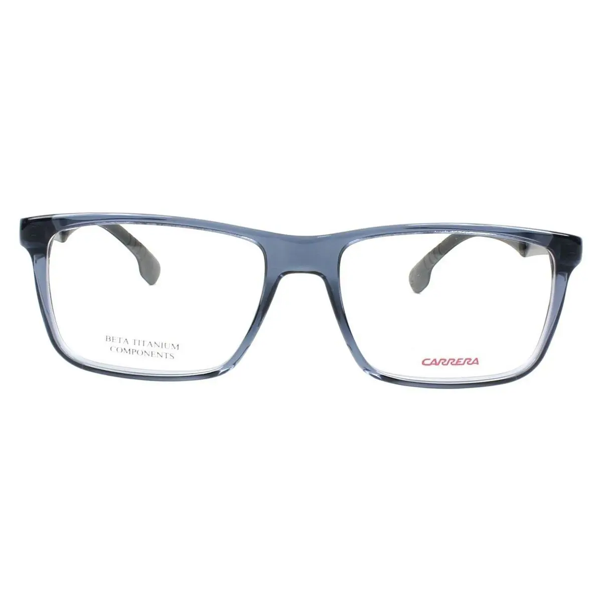 Carrera 8825/V Eyeglasses Men 0PJP Blue Rectangle 55mm - Frame: 0PJP Blue, Lens: Demo, Code: 0PJP