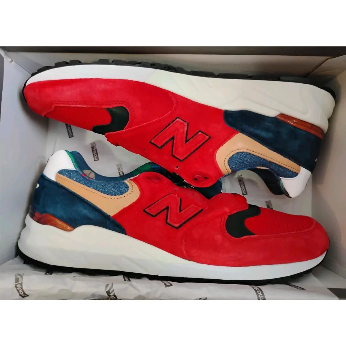 New Balance shoes - New Balance 999 - M999WEB - Red 14