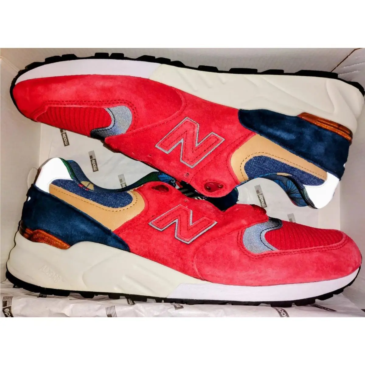 New Balance shoes - New Balance 999 - M999WEB - Red 0