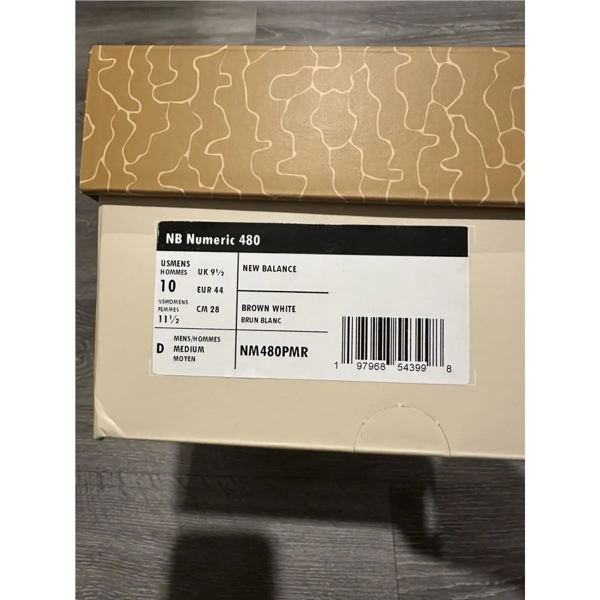 New Balance shoes - New Balance Numeric - Numeric - NM480PMR - Beige (UPC: 197968544025) 16