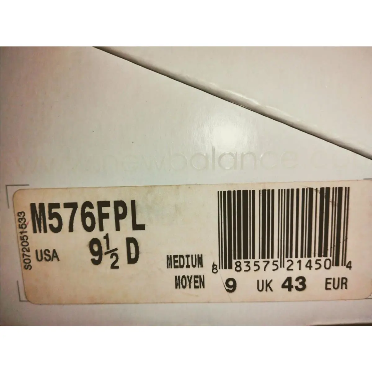 New Balance shoes - New Balance 576 - M576FPL - Blue 10