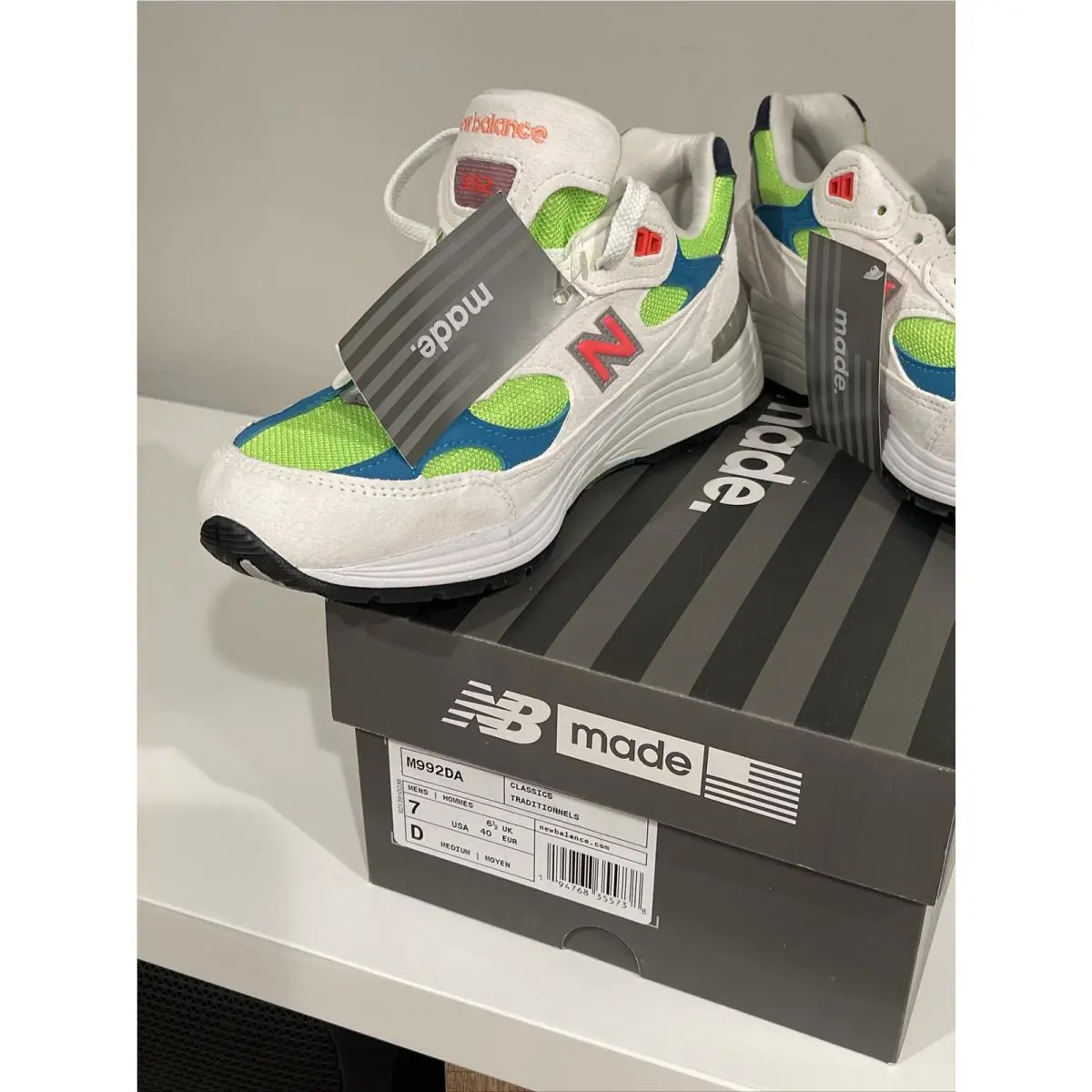 New Balance shoes - New Balance 992 - M992DA - White 12
