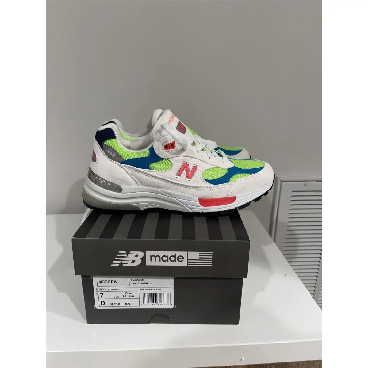 New Balance shoes - New Balance 992 - M992DA - White 0
