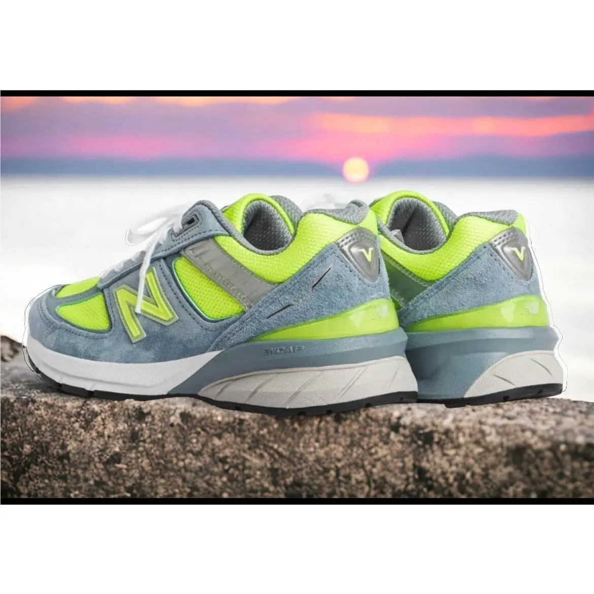 New Balance shoes - New Balance 990 - W990GH5 - Gray Volt (UPC: 194389213813) 0