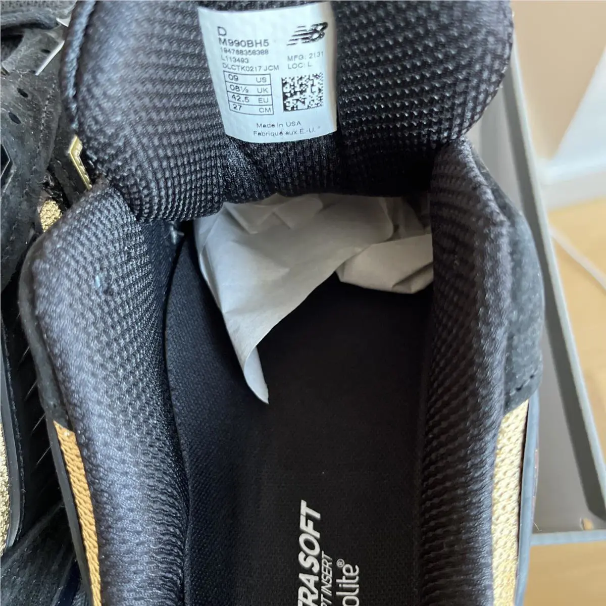 New Balance shoes - New Balance 990 v5 - M990BH5 - Black 2