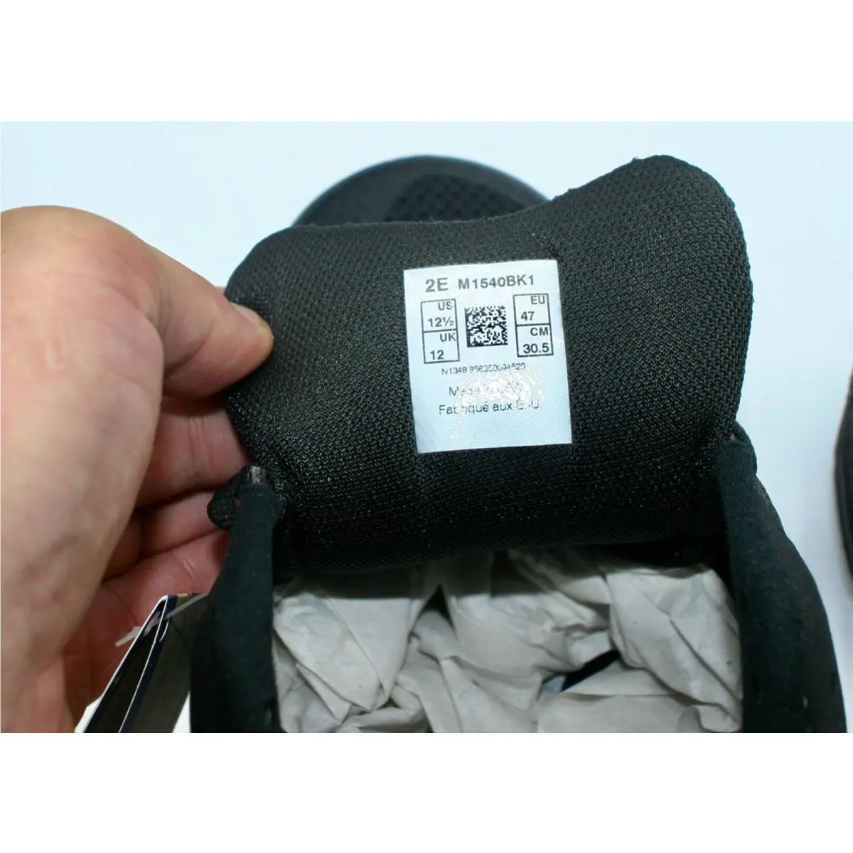 New Balance shoes - New Balance 1540 - M1540 - Black (UPC: 886350094520) 10