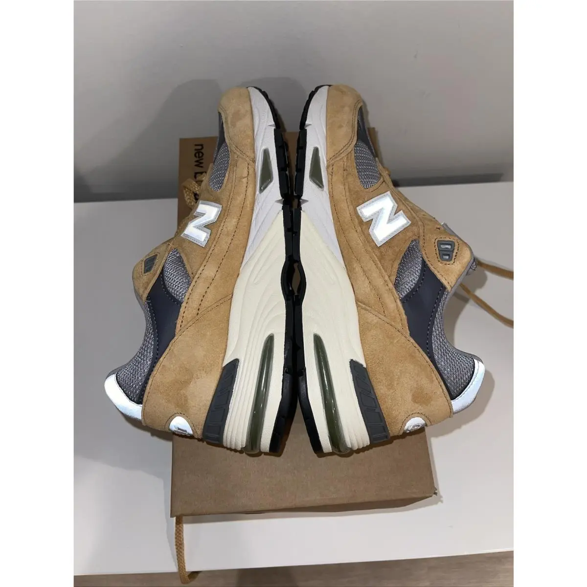 New Balance shoes - New Balance 991 - M991GL - Tobacco ,Gray 8