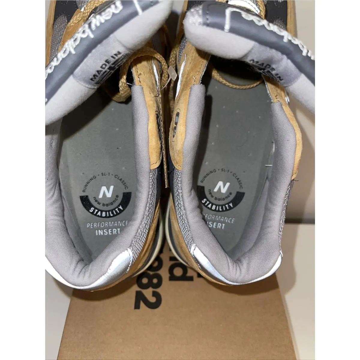 New Balance shoes - New Balance 991 - M991GL - Tobacco ,Gray 4