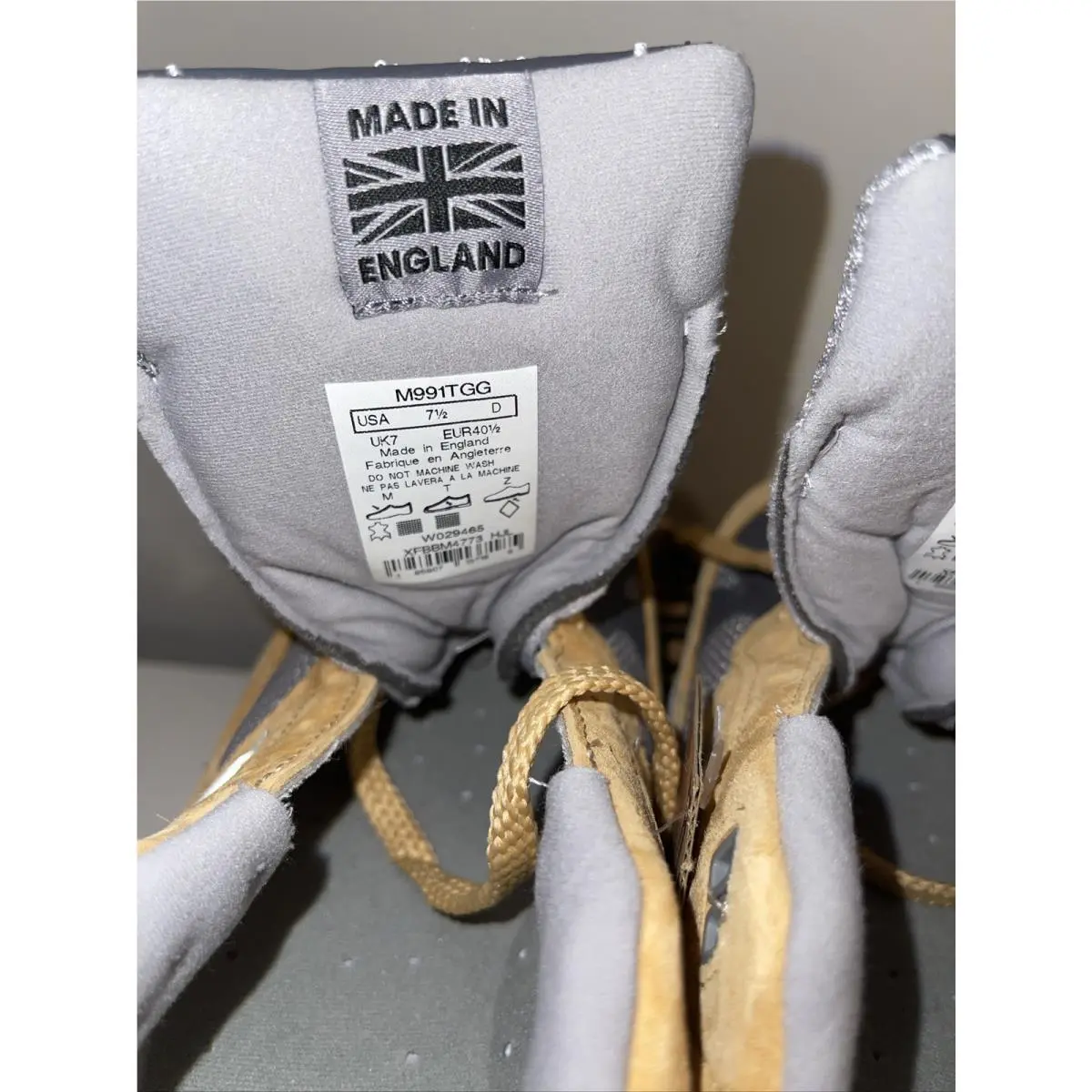 New Balance shoes - New Balance 991 - M991GL - Tobacco ,Gray 6