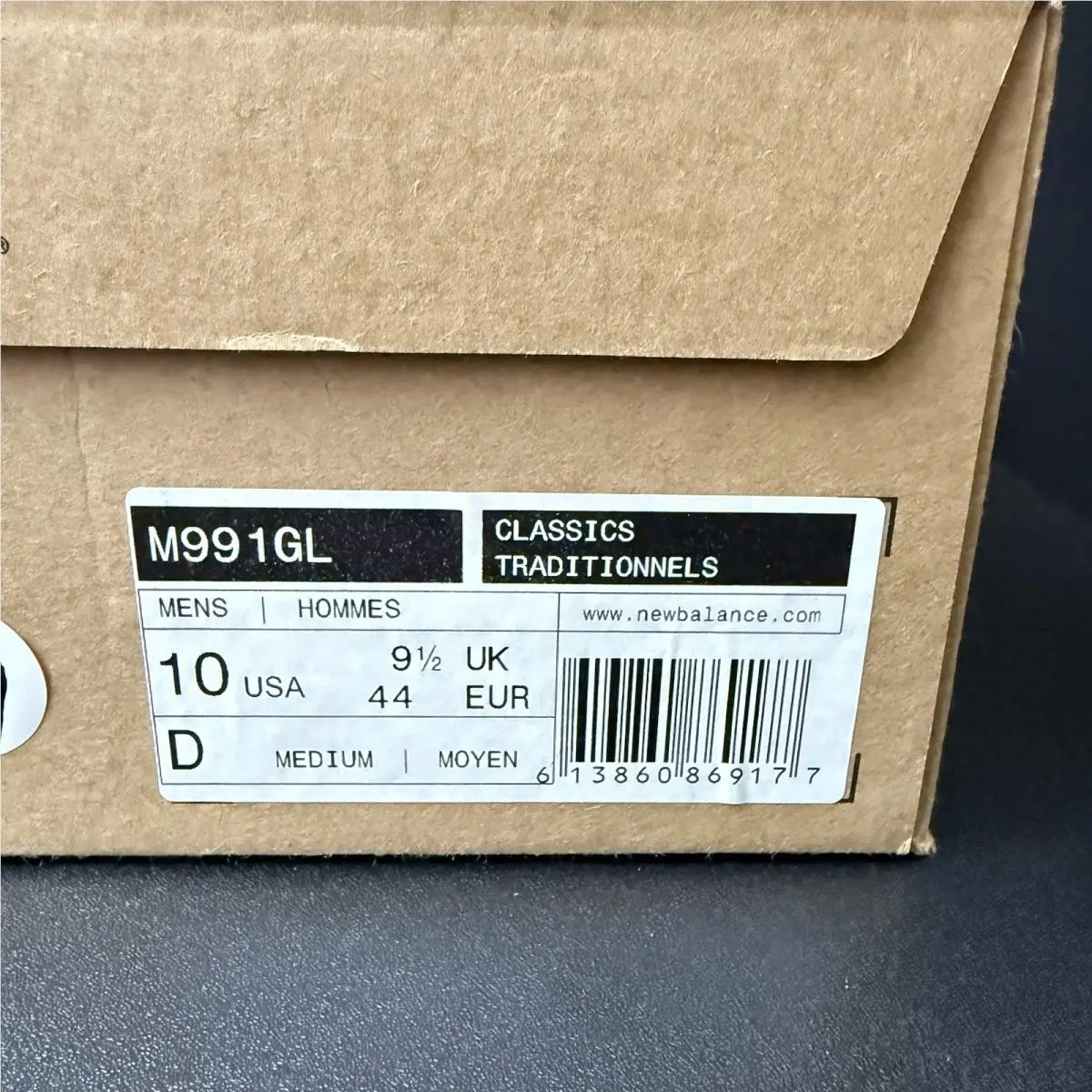 New Balance shoes - New Balance 991 - M991GL - Gray 11