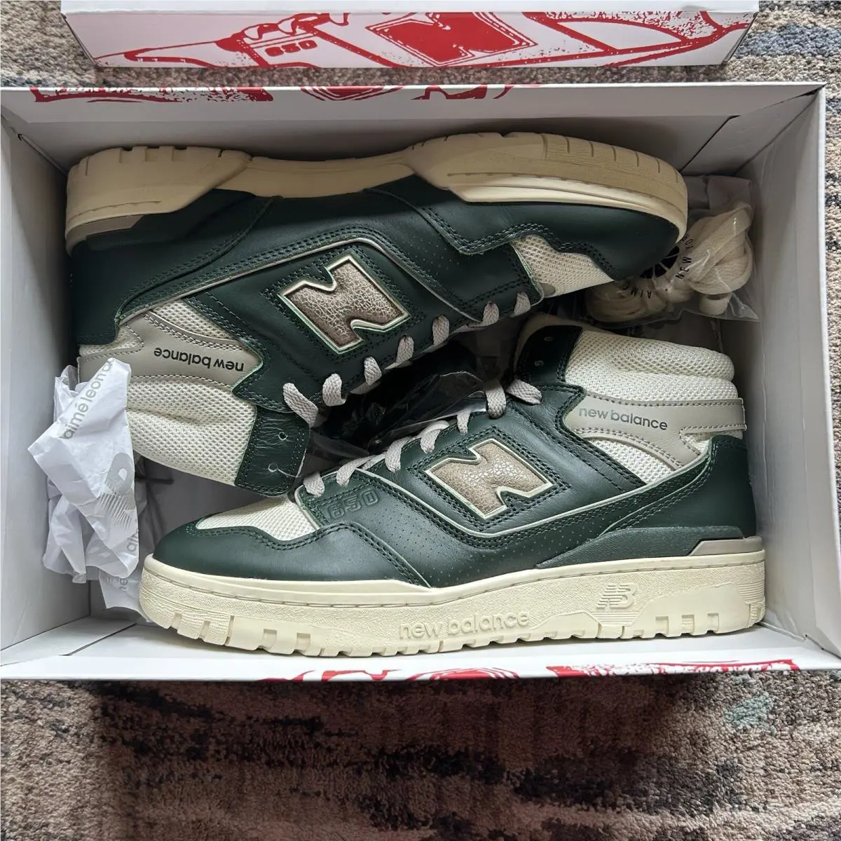 New Balance shoes - New Balance 650 R - BB650RM1 - Green 0
