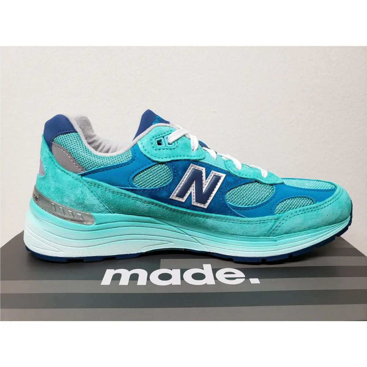 New Balance shoes - New Balance 992 - M992TB - Turquoise 0