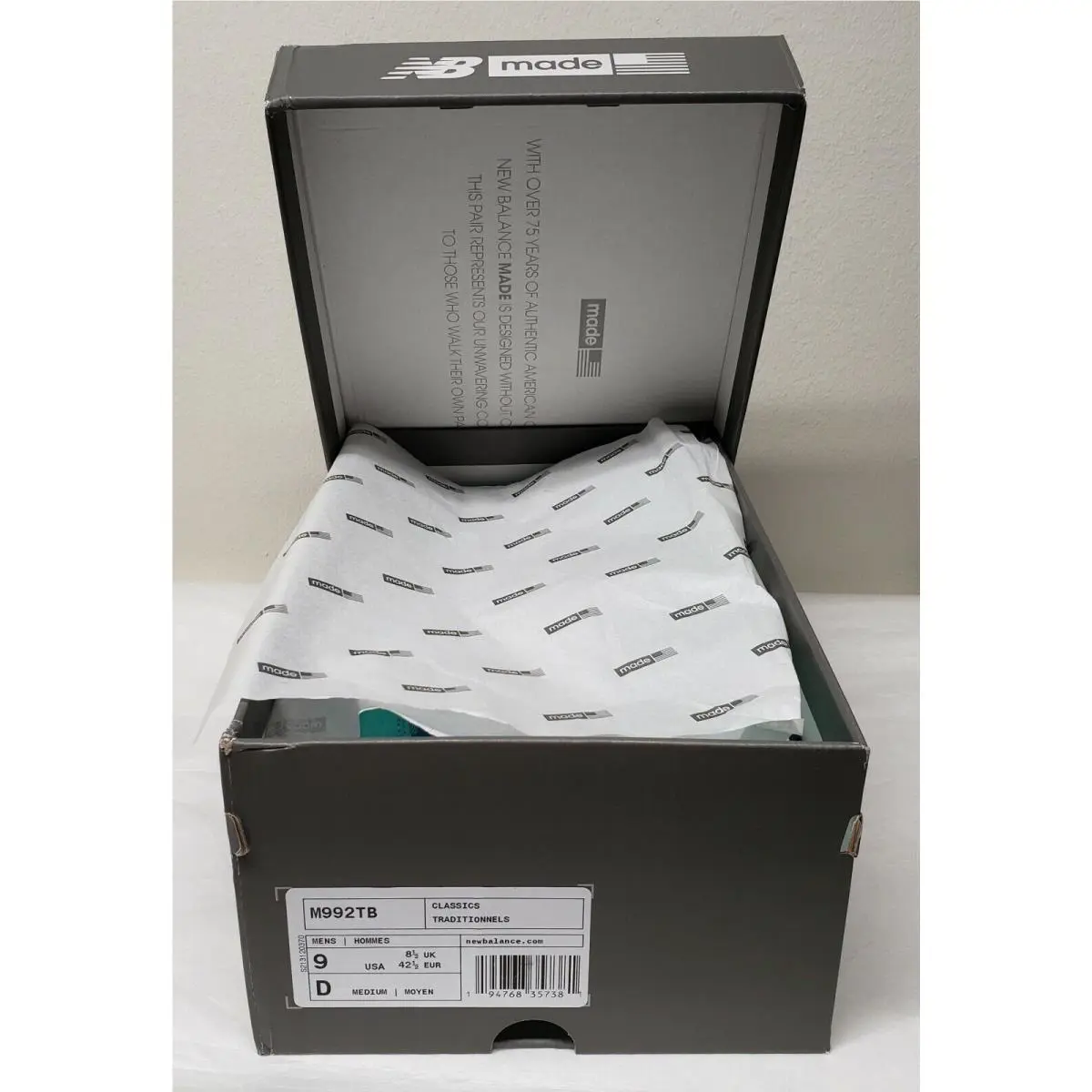 New Balance shoes - New Balance 992 - M992TB - Turquoise 4