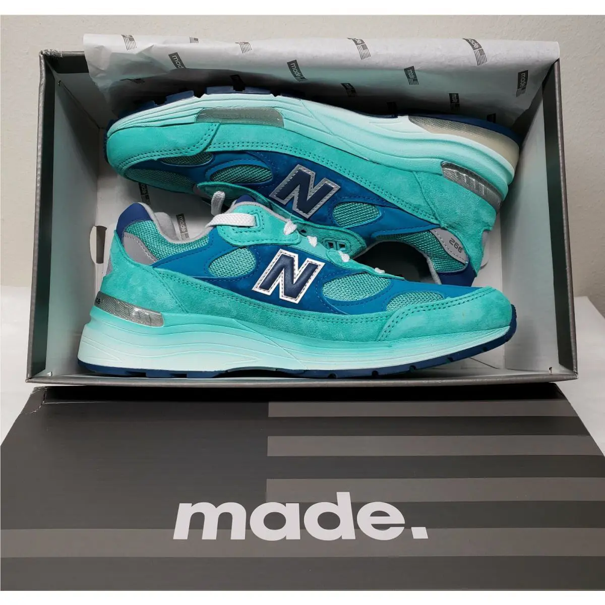 New Balance shoes - New Balance 992 - M992TB - Turquoise 2