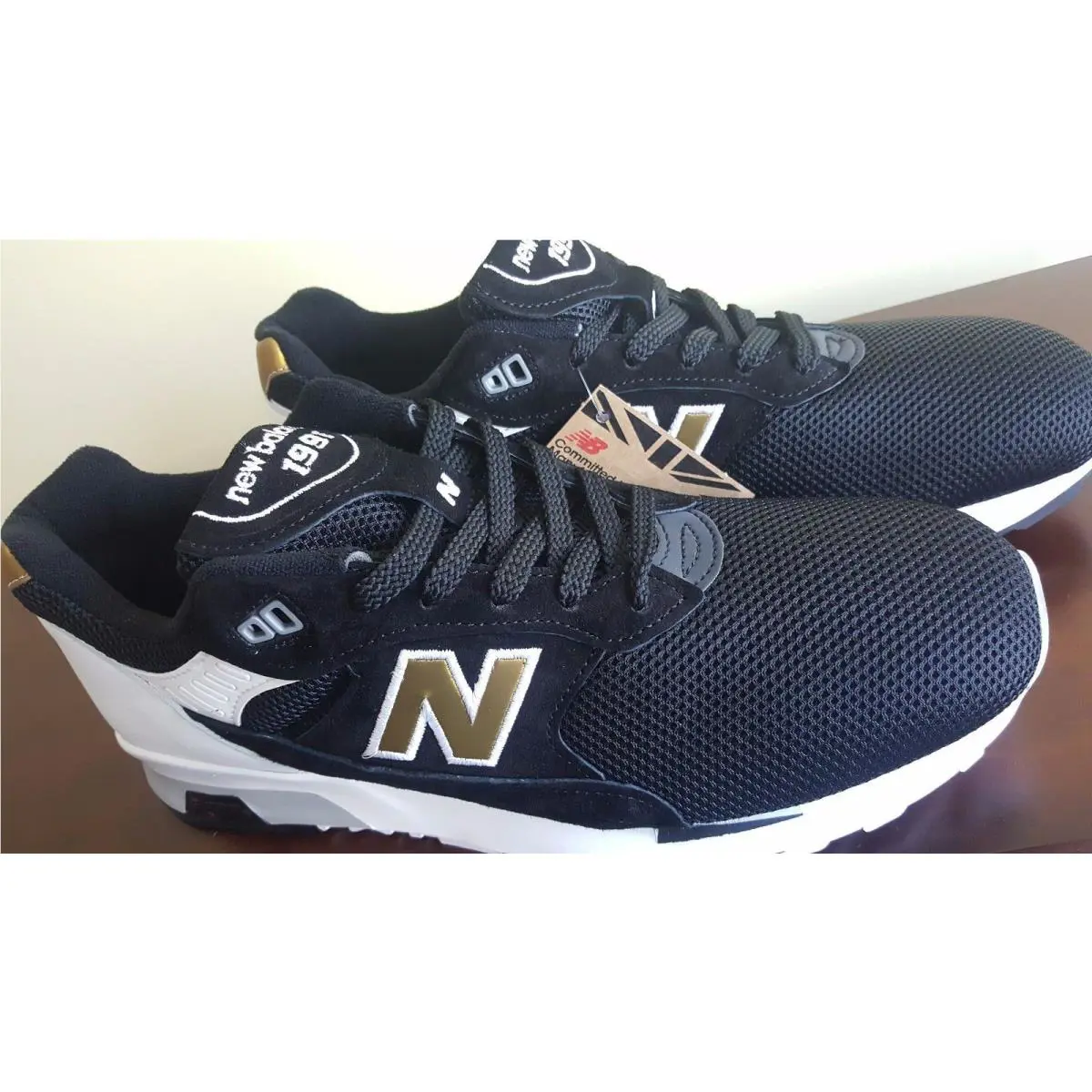 New Balance shoes - Gold (UPC: 190737208166) 0