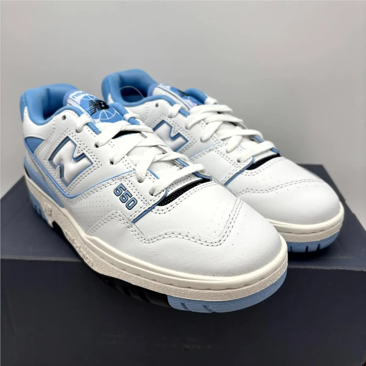 New Balance shoes - New Balance 550 BB550HL1 - BB550HL1 - White Team Carolina Blue (UPC: 6931823744175) 0