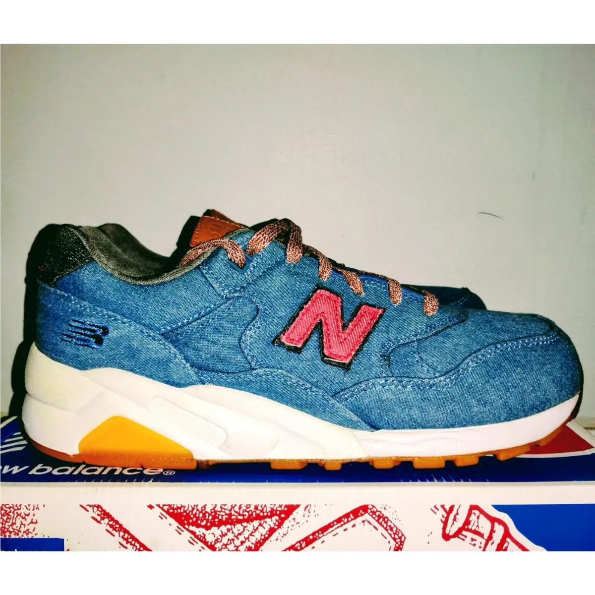 New Balance shoes - New Balance 580 - MT580CBU - Blue 6