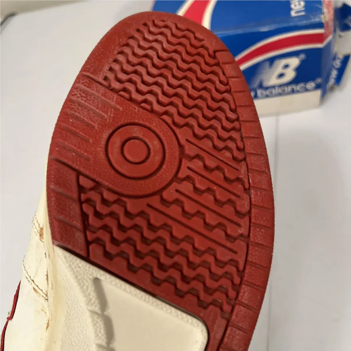 New Balance shoes - P790 - RETRO VTG BASKETBALL SHOES - WHITE, YELLOW AND PURPLE 10