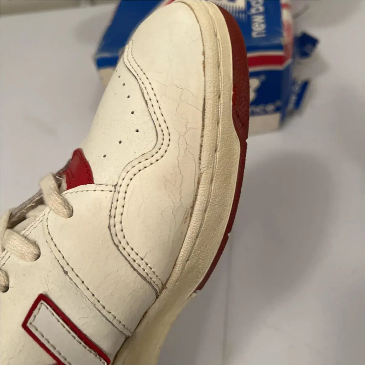 New Balance shoes - P790 - RETRO VTG BASKETBALL SHOES - WHITE, YELLOW AND PURPLE 11