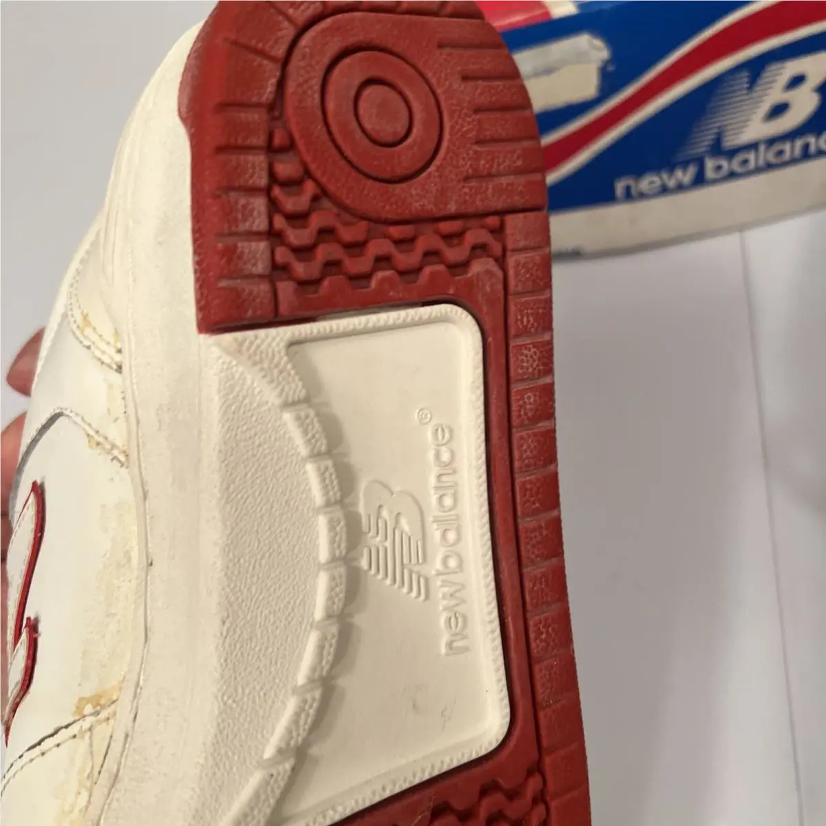 New Balance shoes - P790 - RETRO VTG BASKETBALL SHOES - WHITE, YELLOW AND PURPLE 16