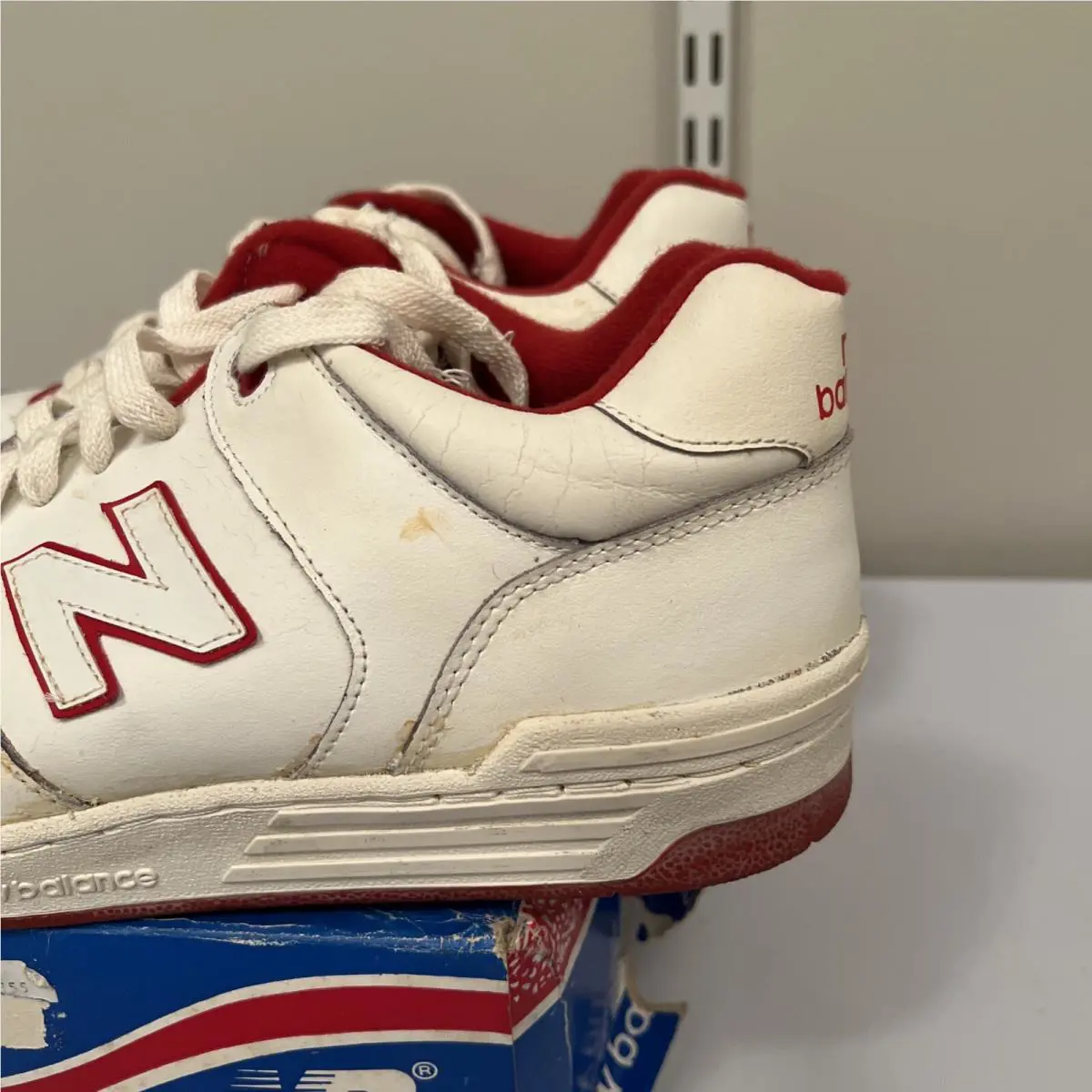 New Balance shoes - P790 - RETRO VTG BASKETBALL SHOES - WHITE, YELLOW AND PURPLE 1