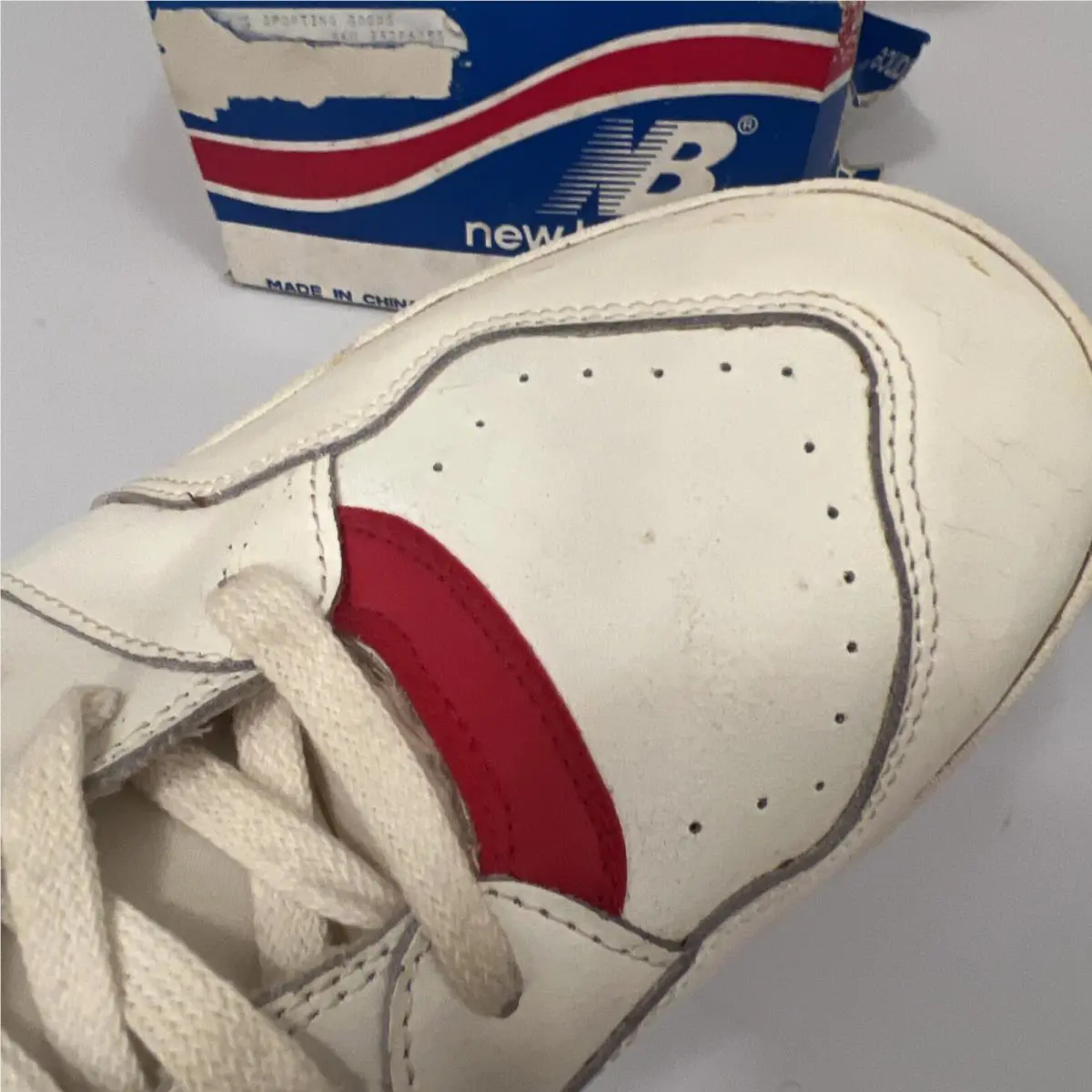 New Balance shoes - P790 - RETRO VTG BASKETBALL SHOES - WHITE, YELLOW AND PURPLE 6