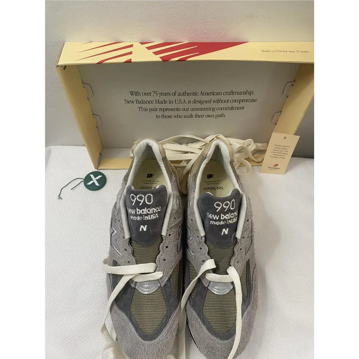 New Balance shoes - New Balance 990v2 - Gray 1