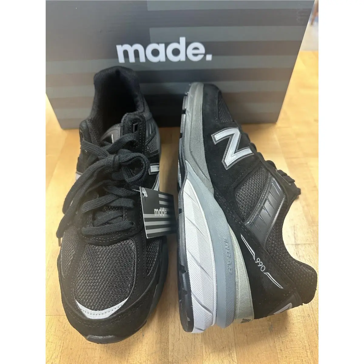New Balance shoes - New Balance 990 - M990BK5 - Black/Gray 0