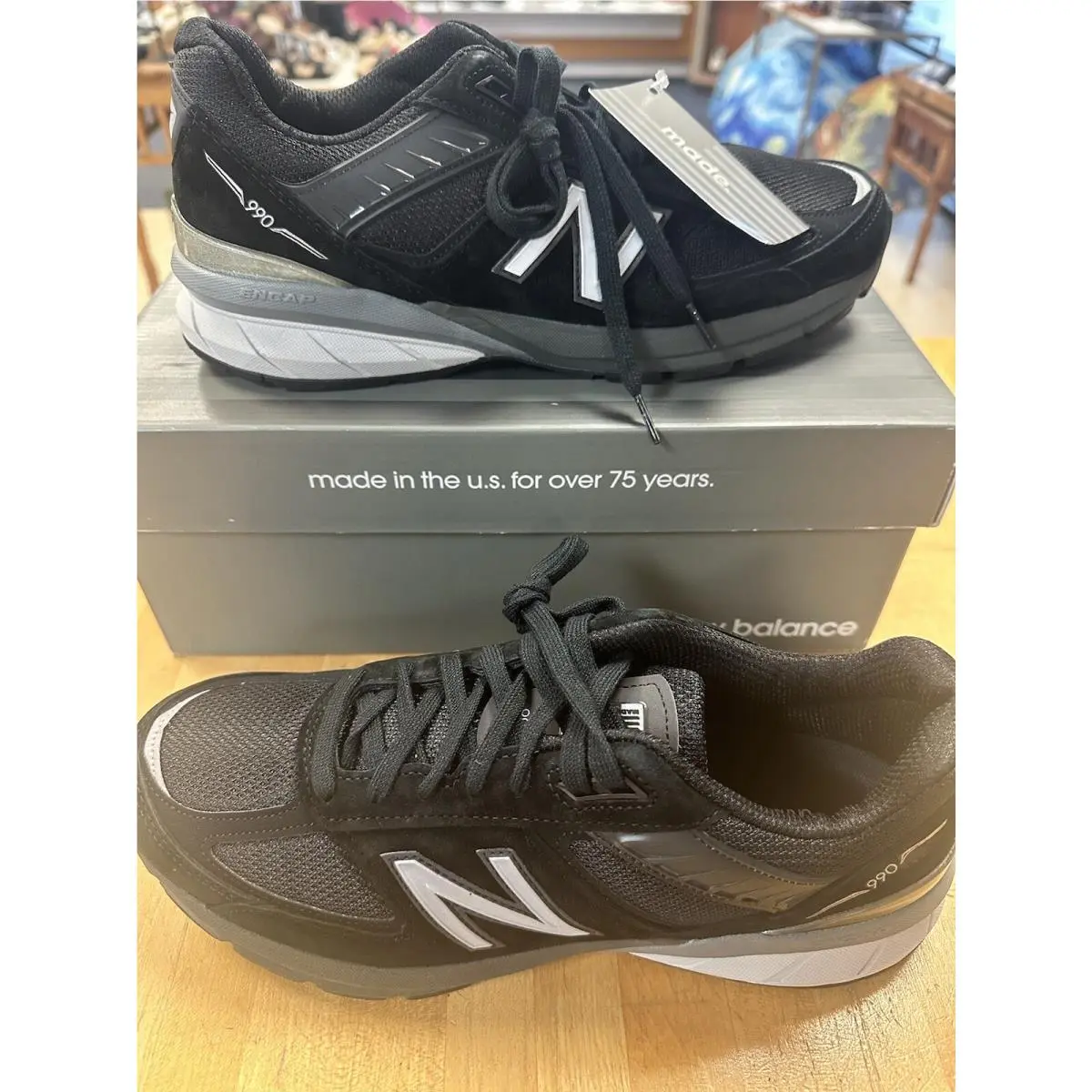 New Balance shoes - New Balance 990 - M990BK5 - Black/Gray 2